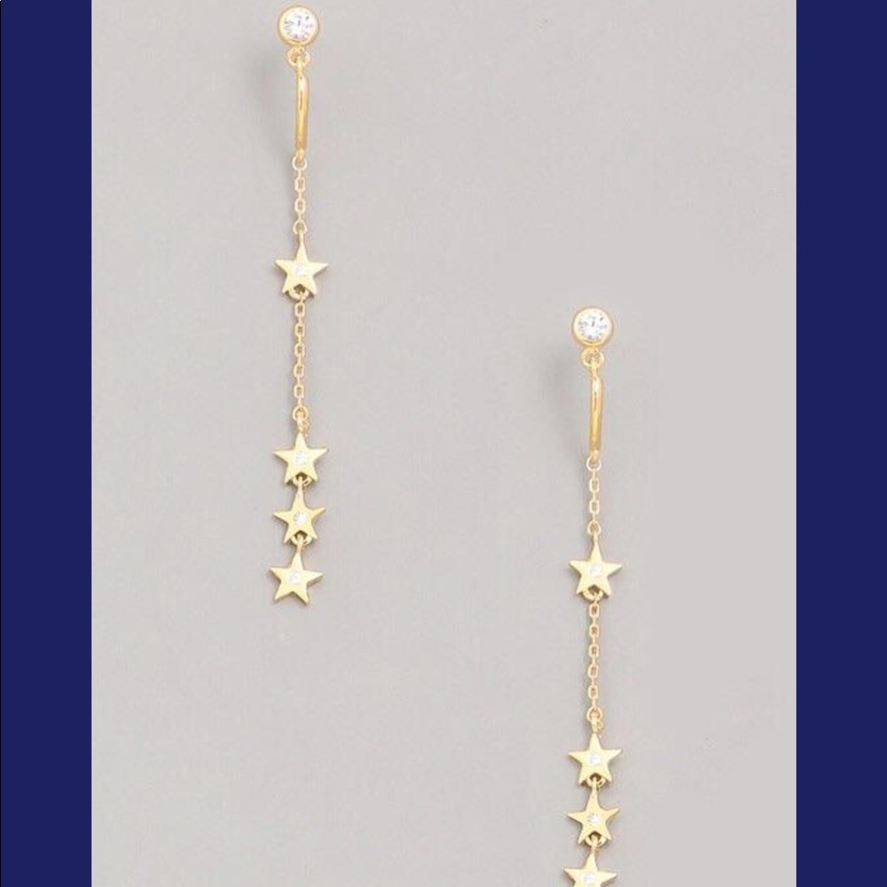 Dangly Star Earrings